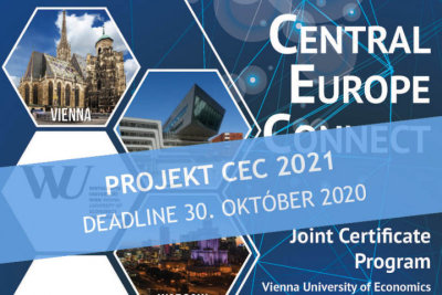 Zapoj sa do projektu Central Europe Connect CEC  v roku 2021
