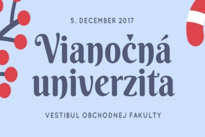 Vianočná univerzita je opäť tu!