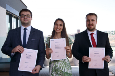 Odovzdávanie Ceny prof. Petra Baláža za najlepšie diplomové práce v akademickom roku 2021/2022