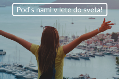 Poď s nami v lete do sveta