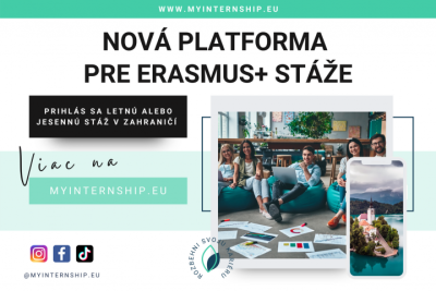 Nová platforma na vyhľadávanie Erasmus+ stáží