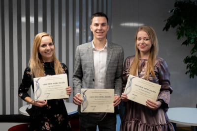 Najlepšie diplomové práce z oblasti medzinárodného obchodu ocenené Cenou prof. Petra Baláža