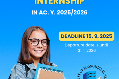 Travel for an Erasmus+ Internship in the Winter Semester 2025/2026