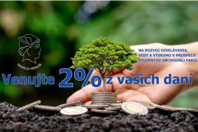 Venujte 2 % zo svojich daní