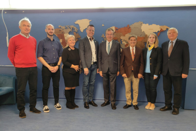 Prezident medzinárodnej organizácie univerzít tretieho veku AIUTA prof. Francois Vellas navštívil aj Obchodnú fakultu