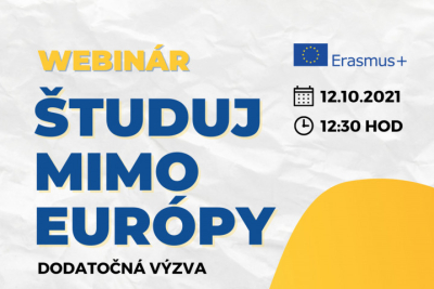 Webinár Študuj mimo Európy