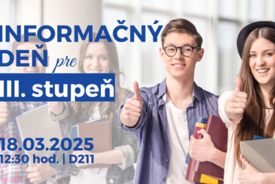 Informačný deň pre uchádzačov o 3. stupňa štúdia