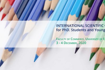 15th International Scientific Conference for PhD. Students and Young Scientists MERKÚR 2020