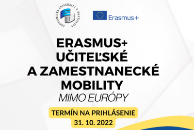 Vycestujte na učiteľskú alebo zamestnaneckú mobilitu v rámci Erasmus+ mimo Európy