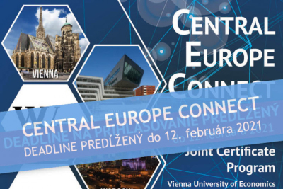 Central Europe Connect CEC 2021 - študuj na 3 univerzitách už v tomto letnom semestri