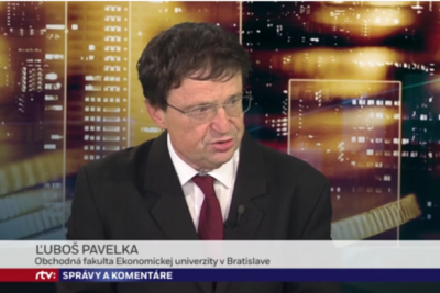 Doc. Ing. Ľuboš Pavelka, PhD., v Správach a komentároch RTVS k problematike návrhu rozpočtu verejných financií SR 2019 - 2021