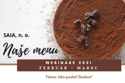 Webinárové menu od SAIA - ako podať žiadosť o štipendium