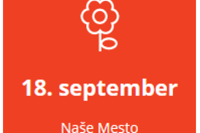 Zúčastni sa podujatia Naše mesto 2020 ako dobrovoľník, dobrovoľníčka