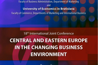 18th Joint International Conference Central and Eastern Europe in the Changing Business Environment : Proceedings