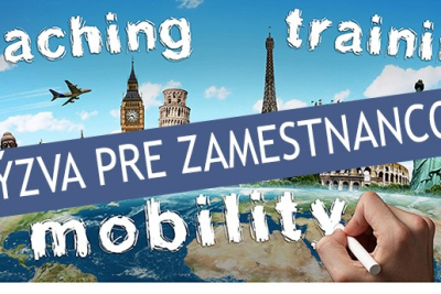 Dodatočná výzva na učiteľské a zamestnanecké mobility Erasmus+ v letnom semestri 2019/2020