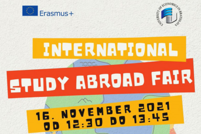 Pripoj sa na International Study Abroad Fair Winter Semester