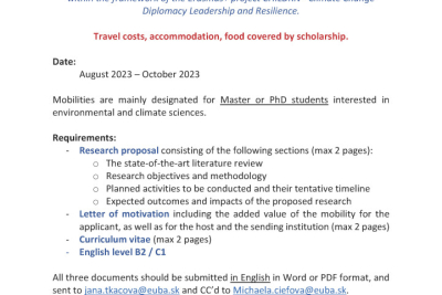 Študuj 3 mesiace na partnerskej univerzite na Maldivách v rámci Erasmus+ projektu CHILDRN