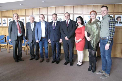 Delegácia z Tishreen University v Sýrii na návšteve Obchodnej fakulty