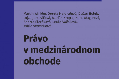 M. Winkler a kol.: Právo v medzinárodnom obchode