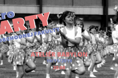 Narodeninová RETRO PARTY Obchodnej fakulty