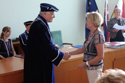 Obchodná fakulta ako garant študijného odboru Univerzity tretieho veku EU v Bratislave v Chorvátskom Grobe
