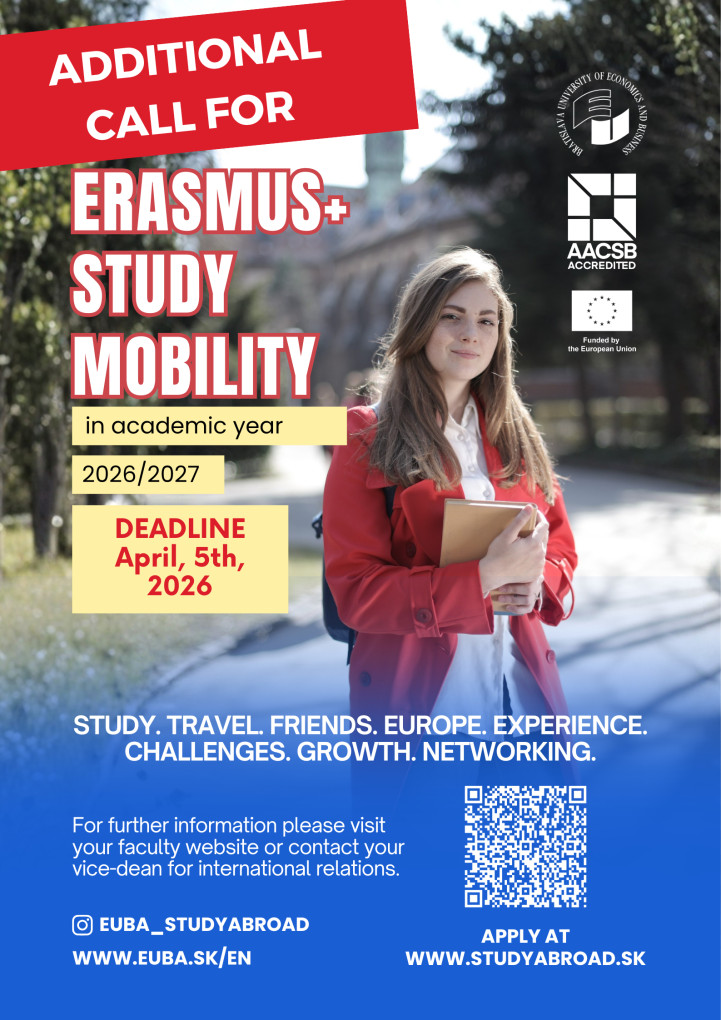 Study Abroad within the Erasmus+ in the Academic Year - 2nd call