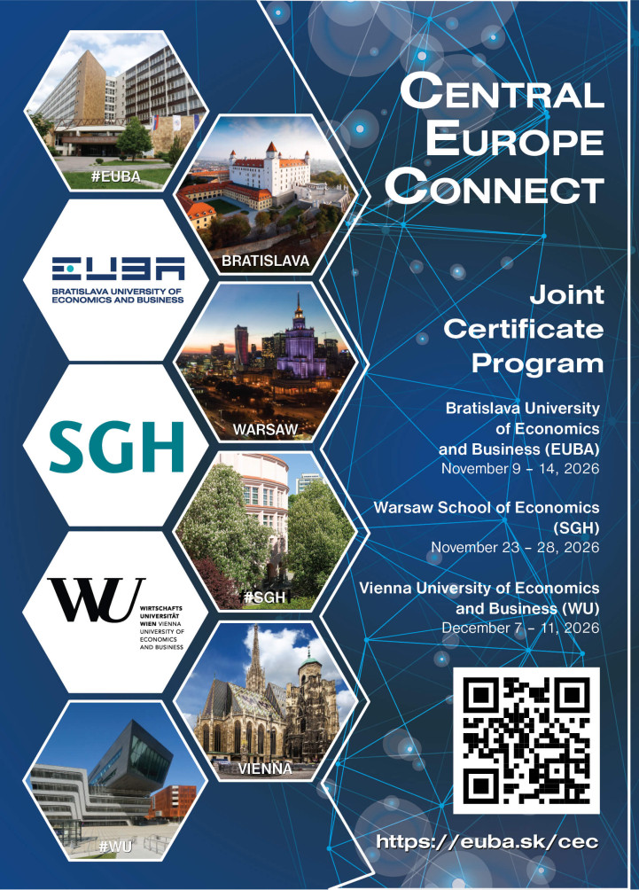 Zapoj sa do projektu CEC Central Europe Connect v zimnom semestri 2026/2027
