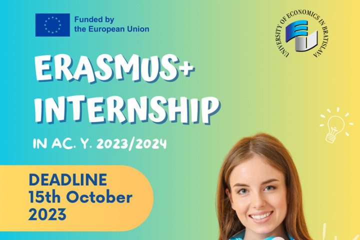 Apply for Erasmus+ Traineeship in the winter semester 2023/2024
